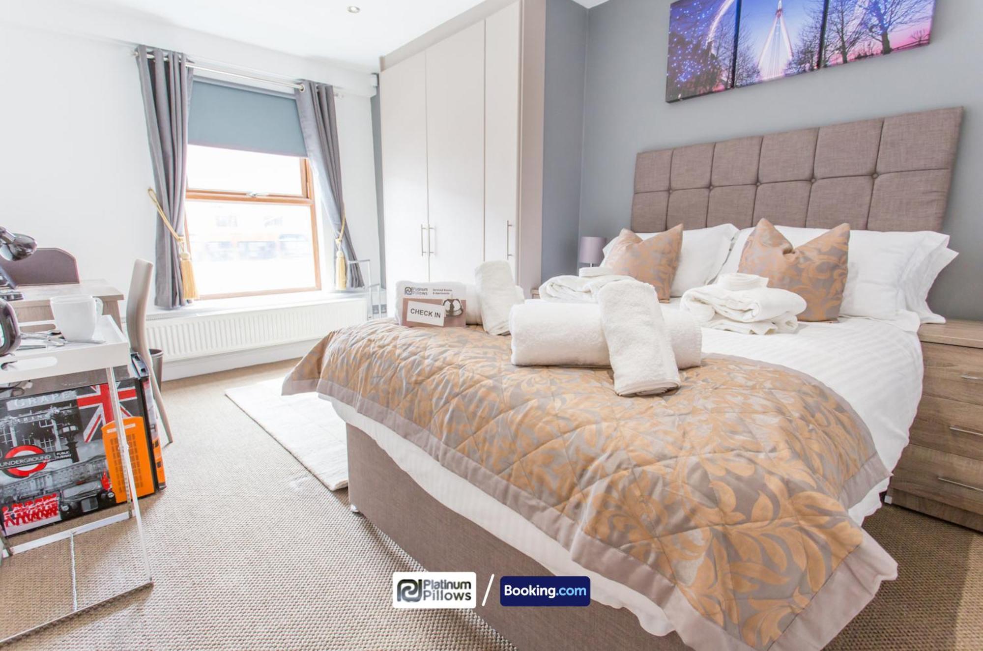 Modern Oxford 4 Bedroom Apartment, Contractor Accommodation, Walkable Into City Centre, Weekly & Monthly Deals ภายนอก รูปภาพ