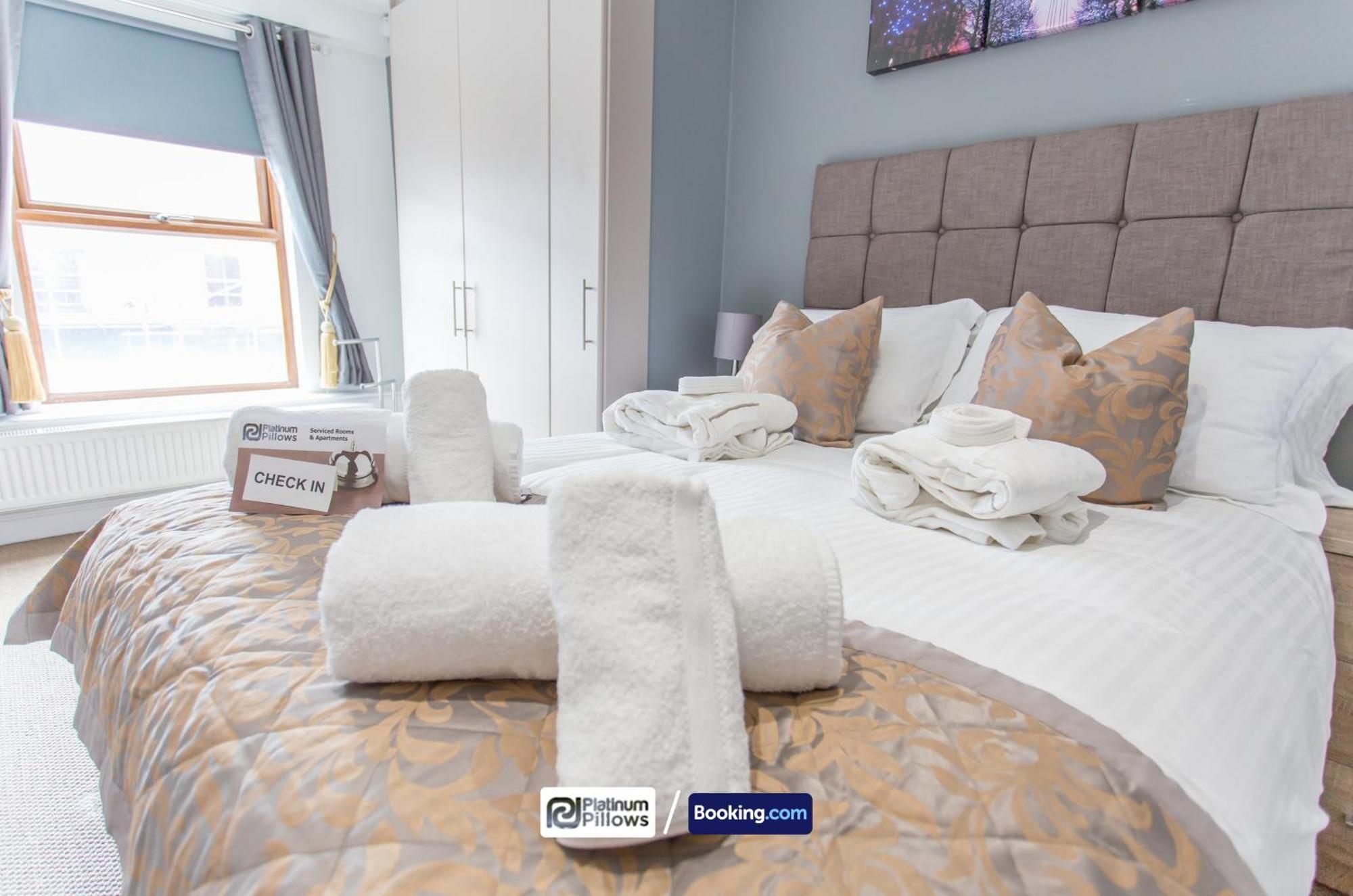 Modern Oxford 4 Bedroom Apartment, Contractor Accommodation, Walkable Into City Centre, Weekly & Monthly Deals ภายนอก รูปภาพ